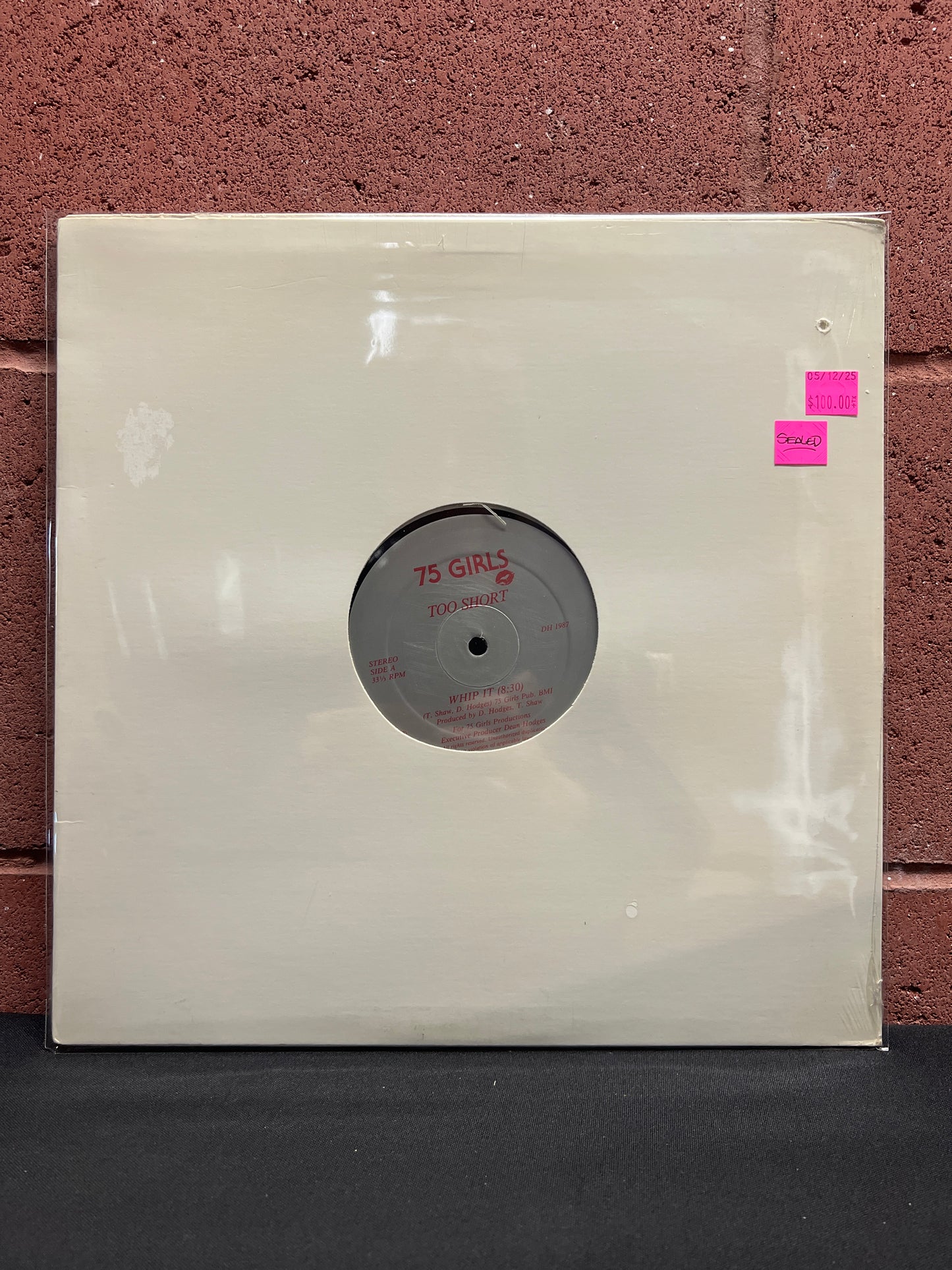 Used Vinyl: Too Short "Whip It / Cocaine Rap" 12" (Sealed)