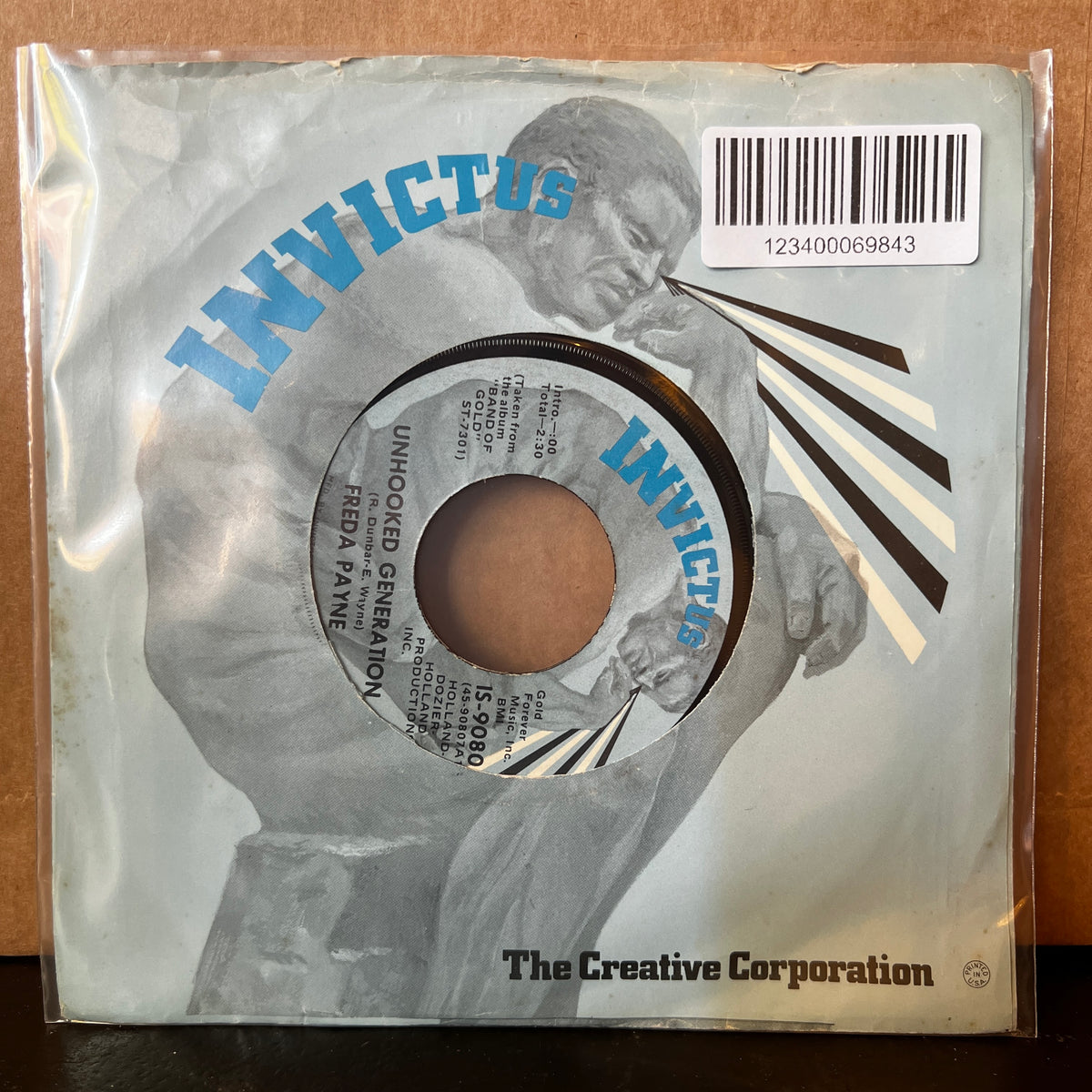 Used Vinyl: Freda Payne "Deeper and Deeper / Unhooked Generation" 7"