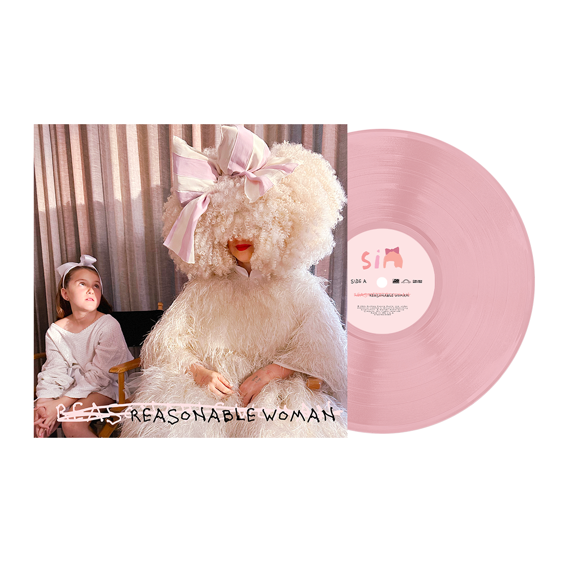 Sia "Reasonable Woman" LP (Baby Pink Vinyl)