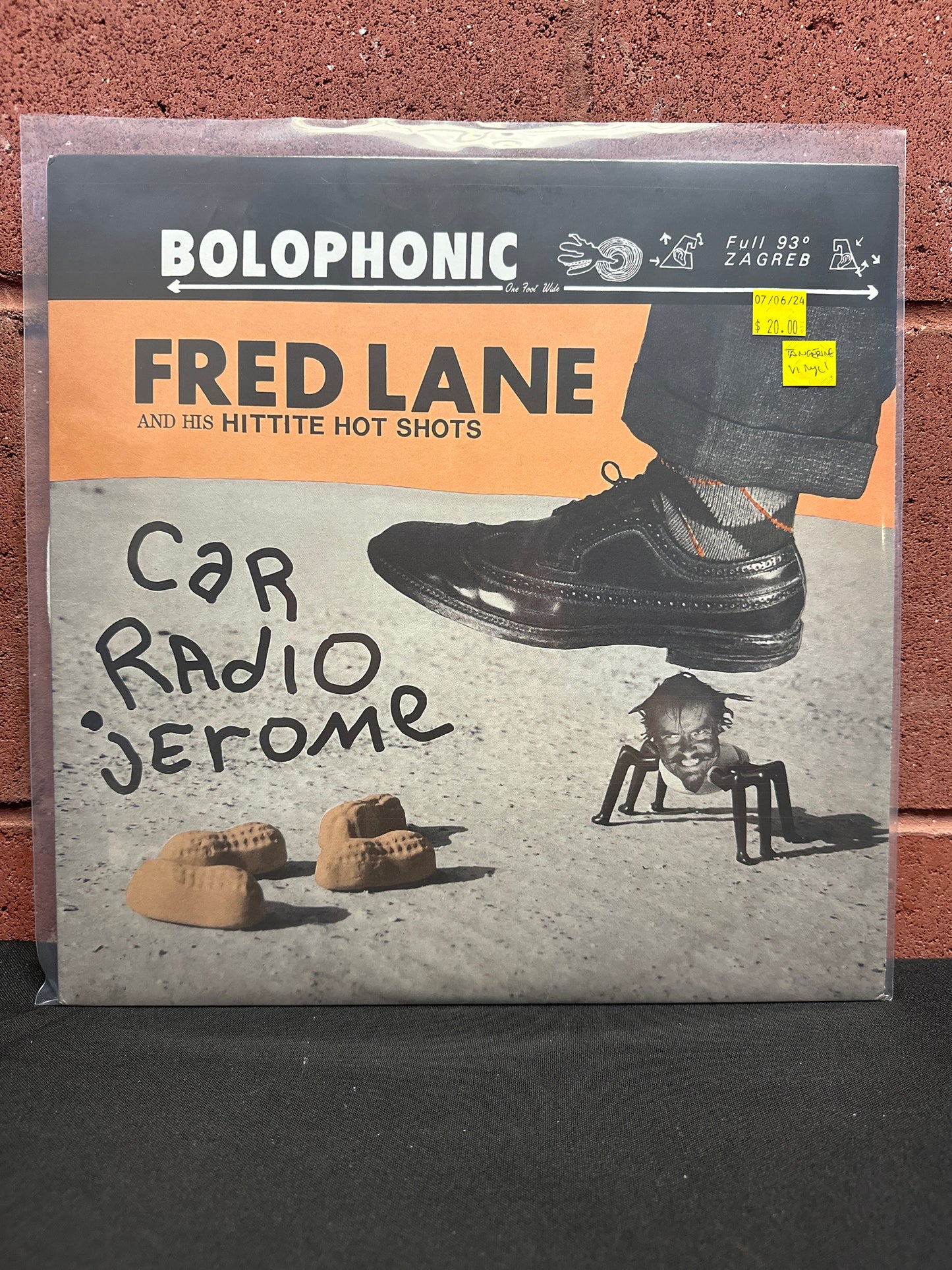 Used Vinyl: Fred Lane And His Hittite Hot Shots "Car Radio Jerome" LP (Rtangerine vinyl)