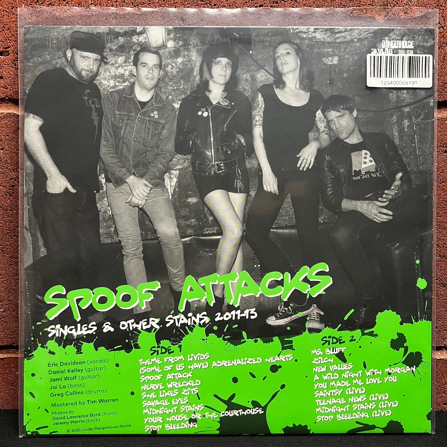Used Vinyl: Livids "Spoof Attacks (Singles And Other Stains 2011-13)" LP (2020 Press)