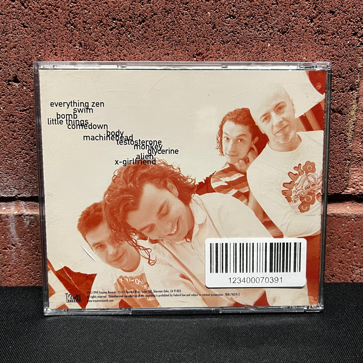 Used CD: Bush "Sixteen Stone" CD