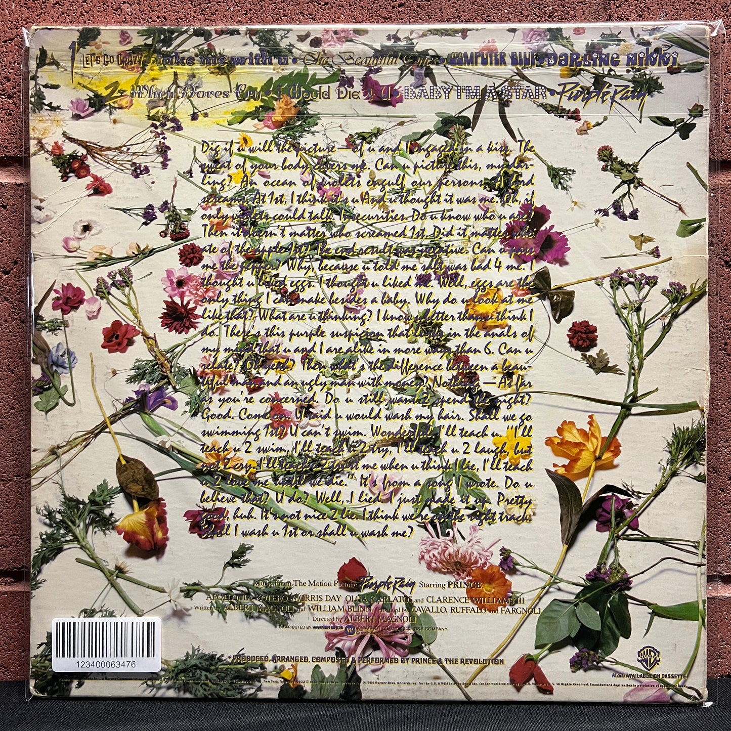 Used Vinyl: Prince And The Revolution "Purple Rain" LP (1984 Press - Purple Vinyl)