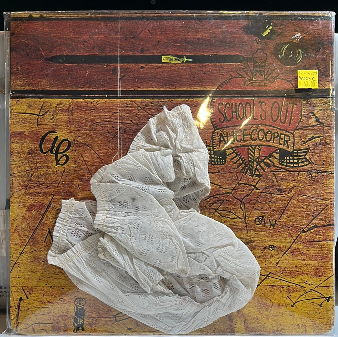 Used Vinyl:  Alice Cooper "School's Out" LP