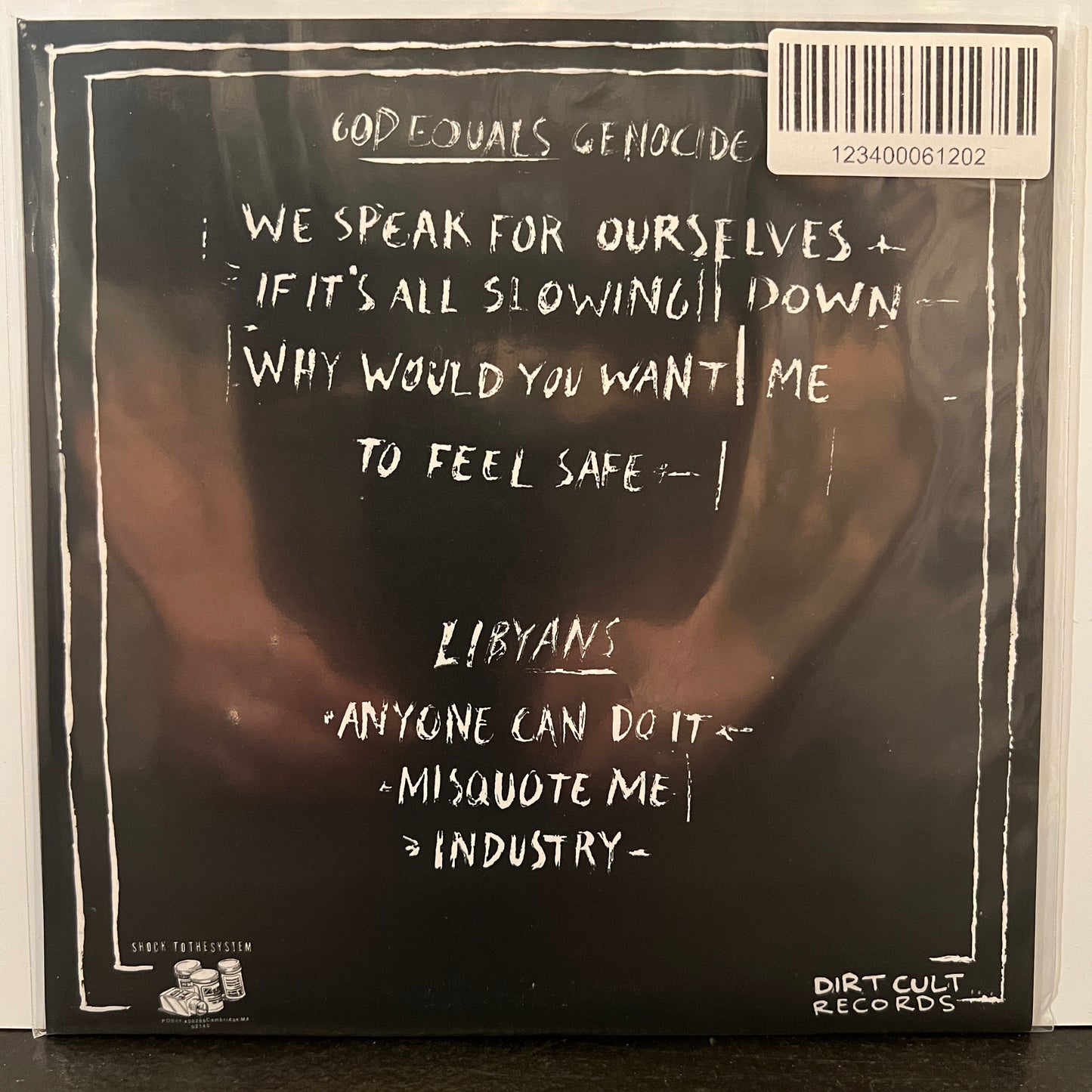 Used Vinyl: Libyans / God Equals Genocide "Split" 7"