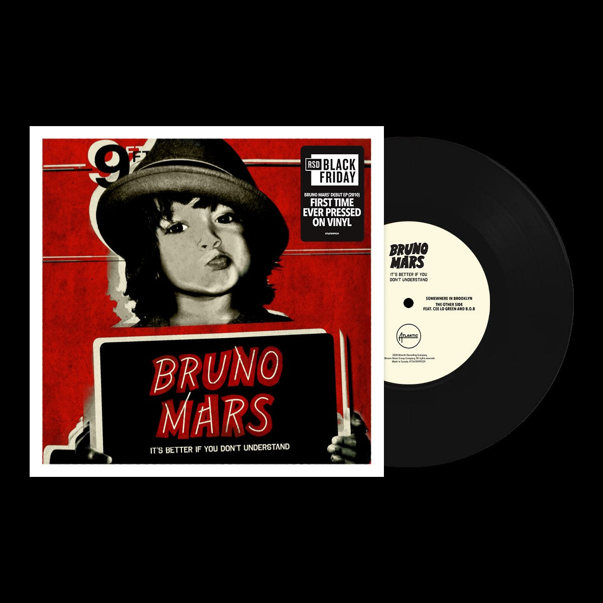 Bruno Mars "It's Better If You Don't Understand" 10" EP (Black Friday 2025)