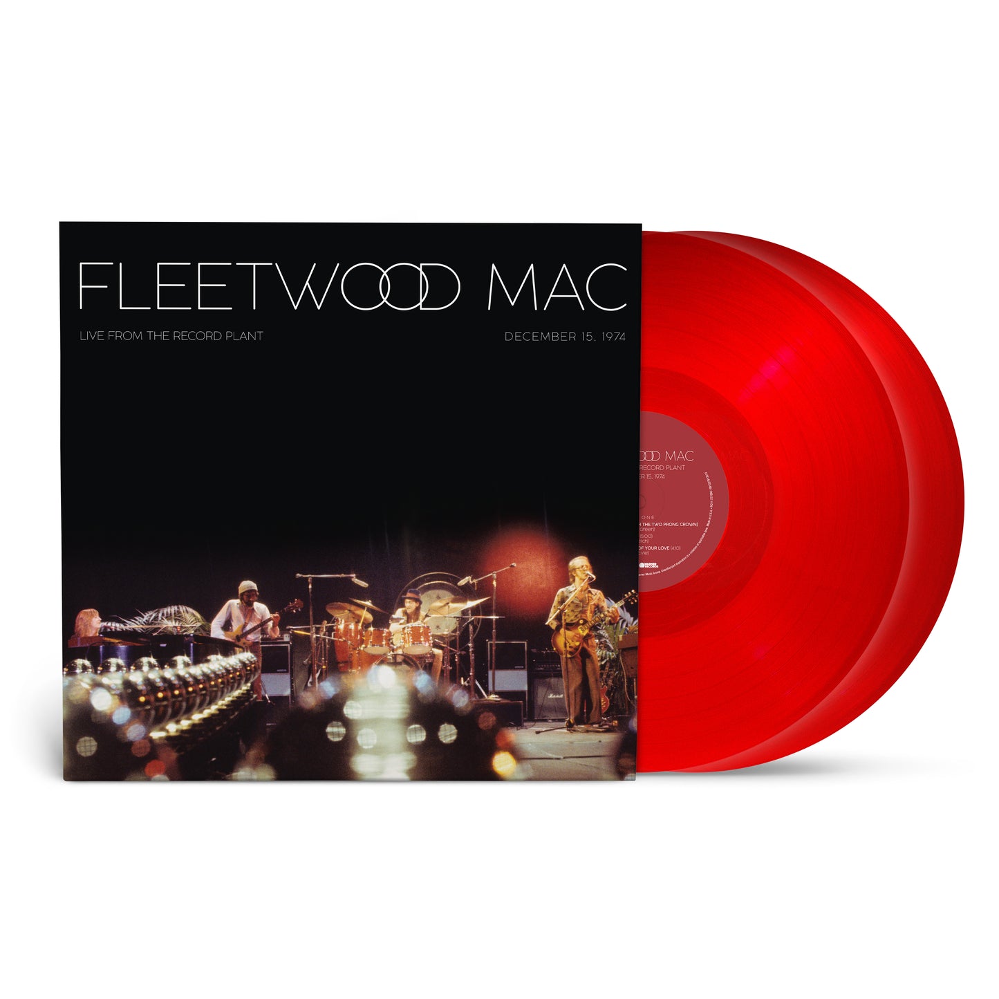 Fleetwood Mac "Live At The Record Plant (December 15, 1974)" 2xLP (Transparent Red Vinyl)