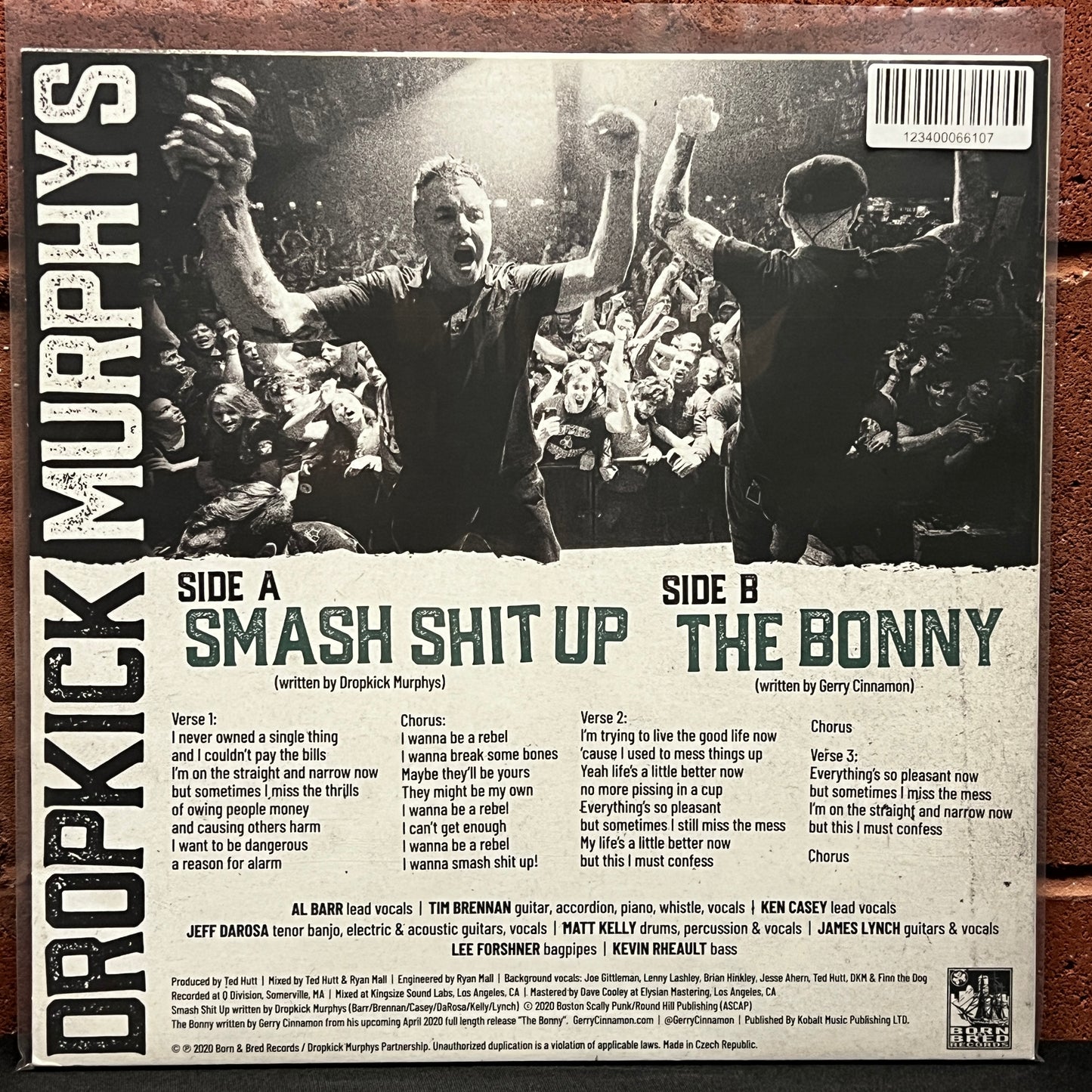 Used Vinyl: Dropkick Murphys "Smash Shit Up" 12" (Black Vinyl)