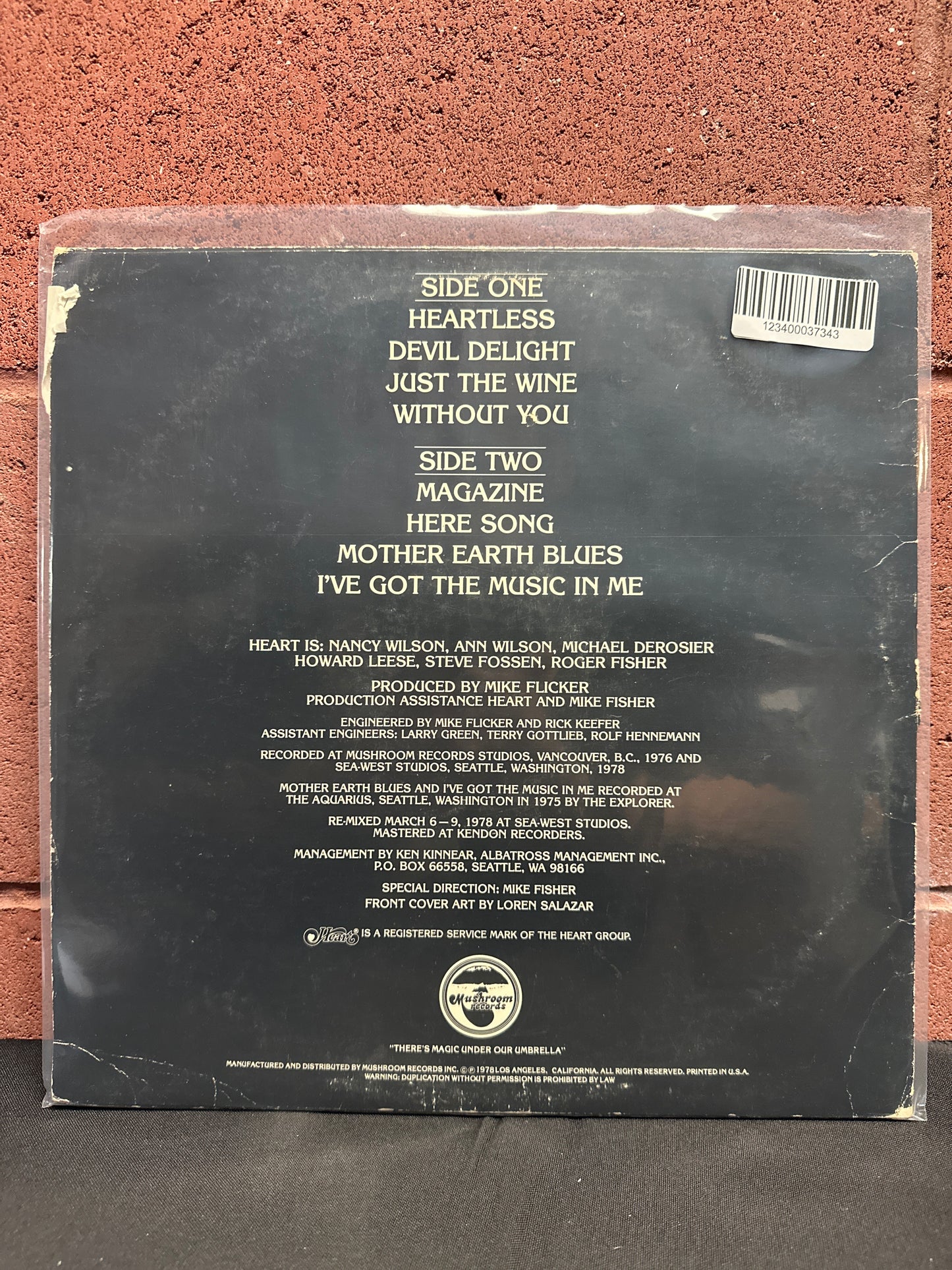 Used Vinyl: Heart "Magazine" LP