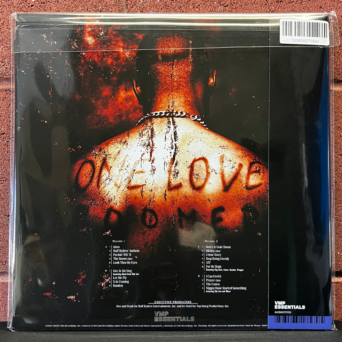 Used Vinyl: DMX "It's Dark And Hell Is Hot" 2xLP (2024 Press - "Blood In/Blood Out" Vinyl)