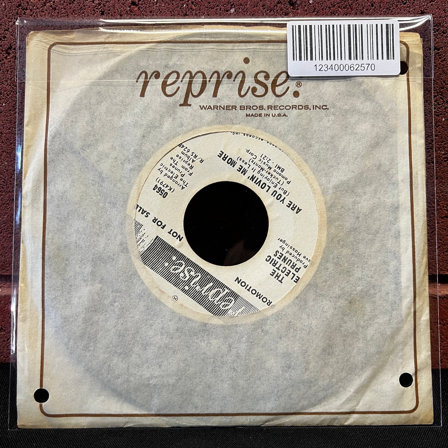 Used Vinyl: Electric Prunes "Get me To The World On Time" 7" (White Label Promo)