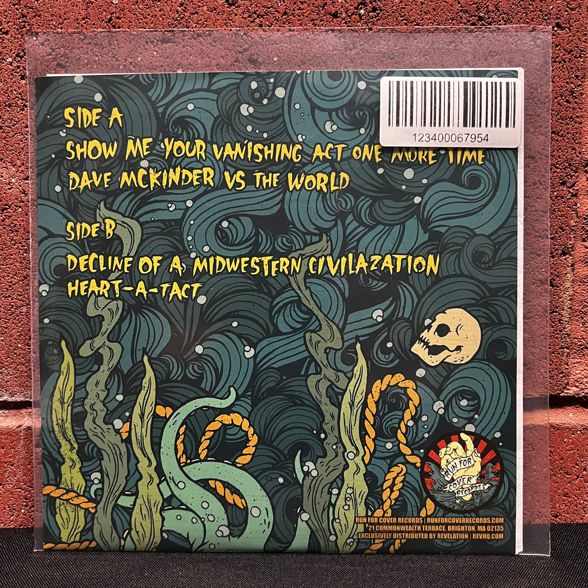 Used Vinyl: Fireworks "Adventure, Nostalgia And Robbery" 7" (2008 Press - Red Vinyl)