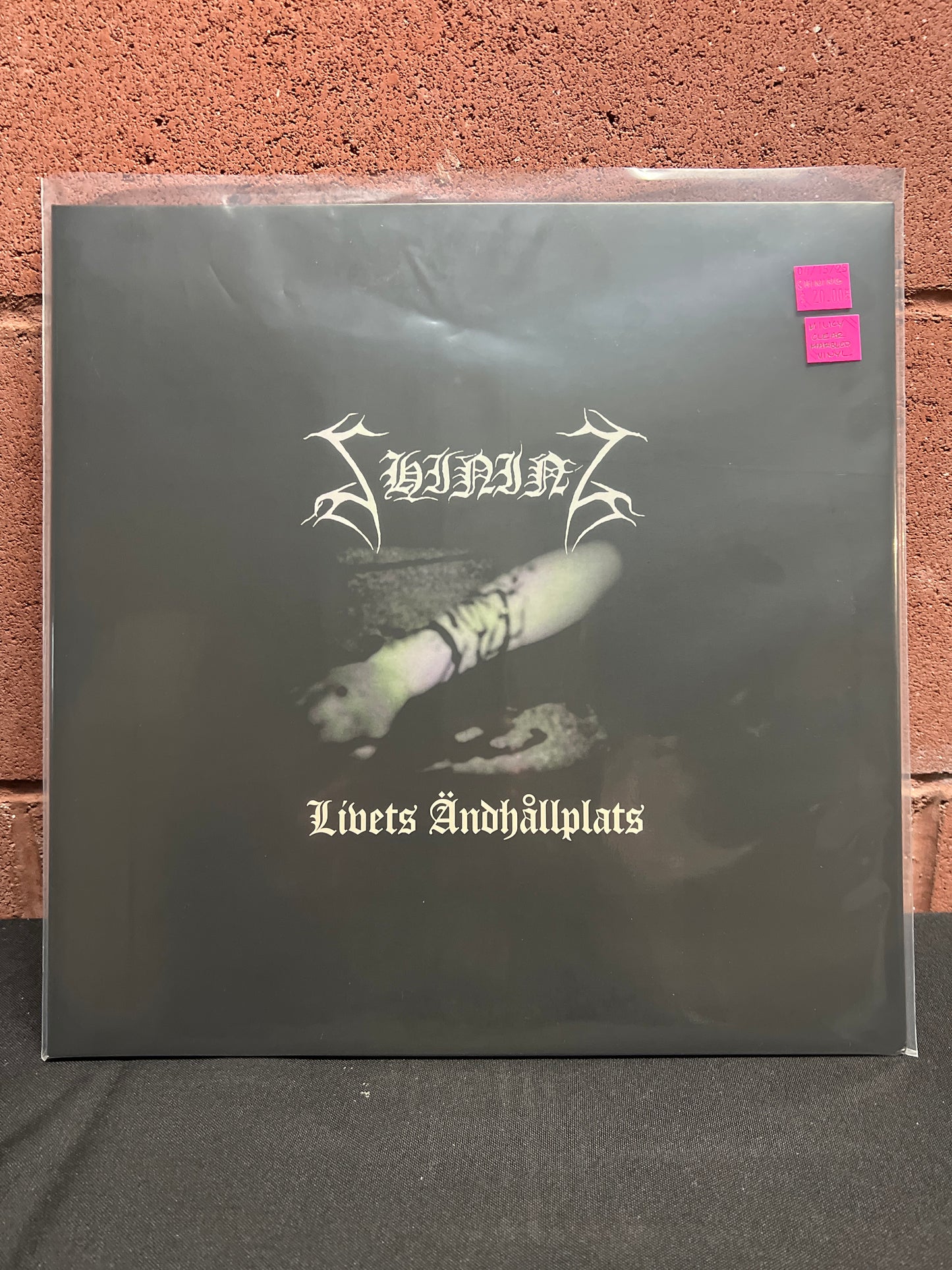 Used Vinyl: Shining "Livets Ändhållplats" LP (Milky Clear/Black Marbled Vinyl)