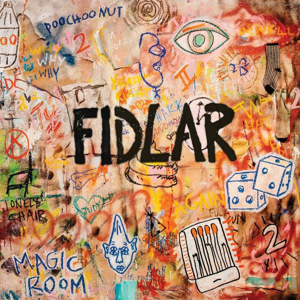 FIDLAR "Too" LP (Die-Cut Jacket/Pop out stencil Black vinyl)