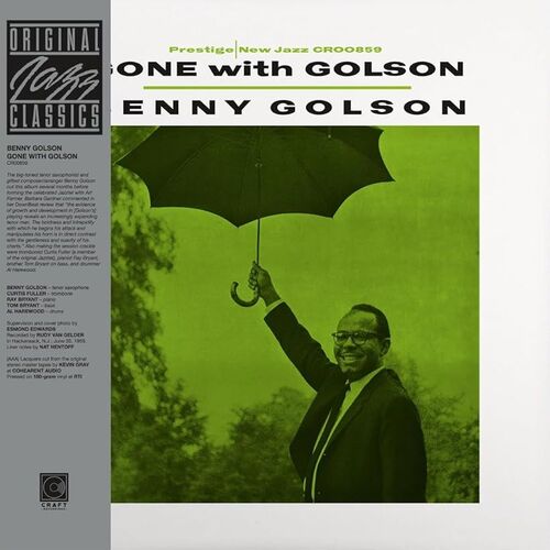 Benny Golson "Gone With Golson (Original Jazz Classics Series)" LP