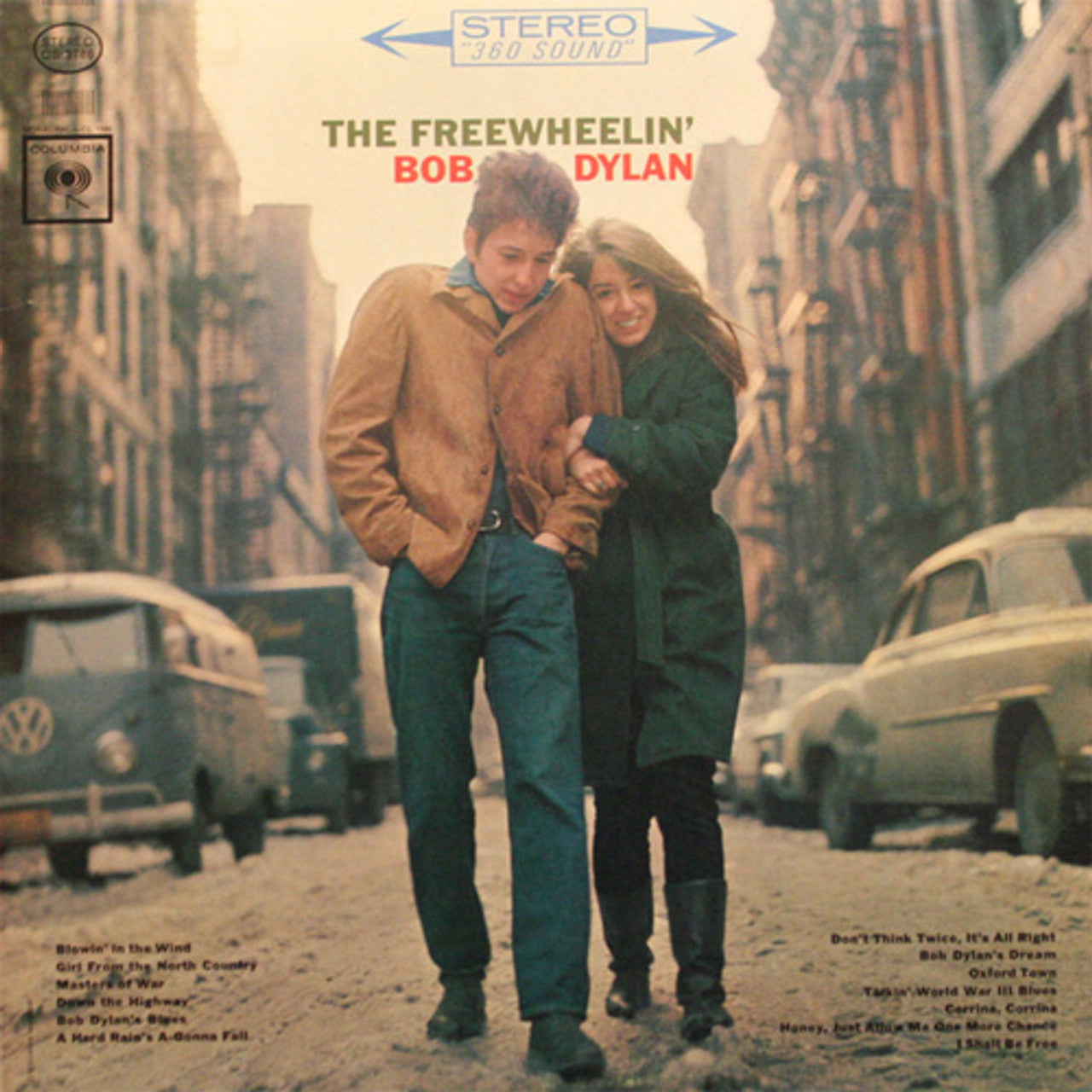 Bob Dylan "The Freewheelin' Bob Dylan" LP