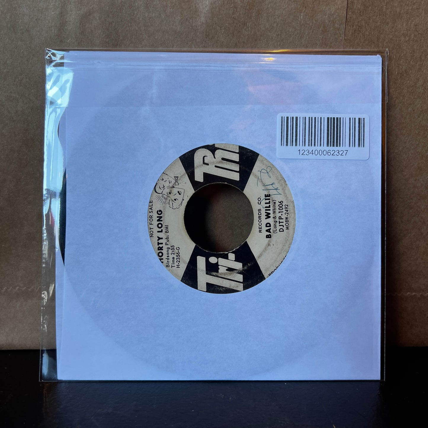 Used Vinyl: Shorty Long "I'll Be Here / Bad Willie" 7" (White Label Promo)