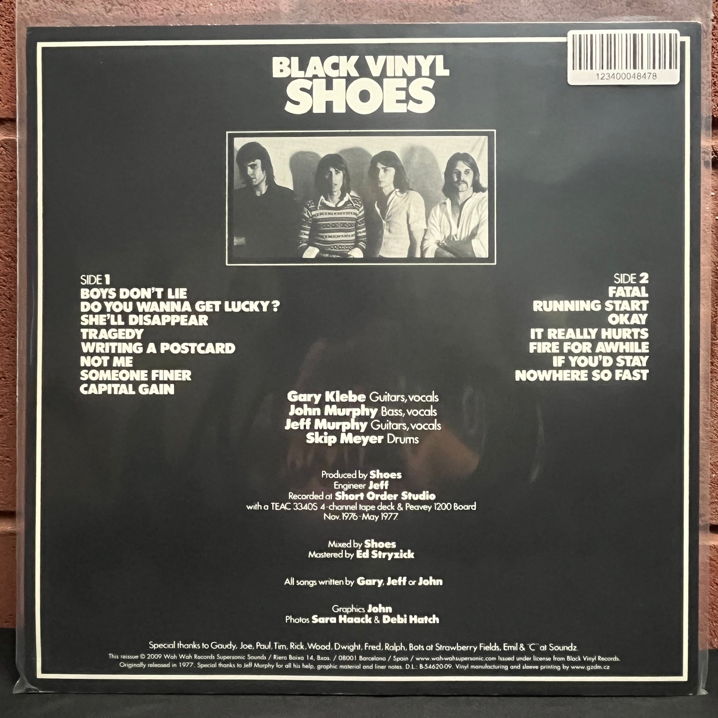 Used Vinyl: The Shoes "Black Vinyl Shoes" LP