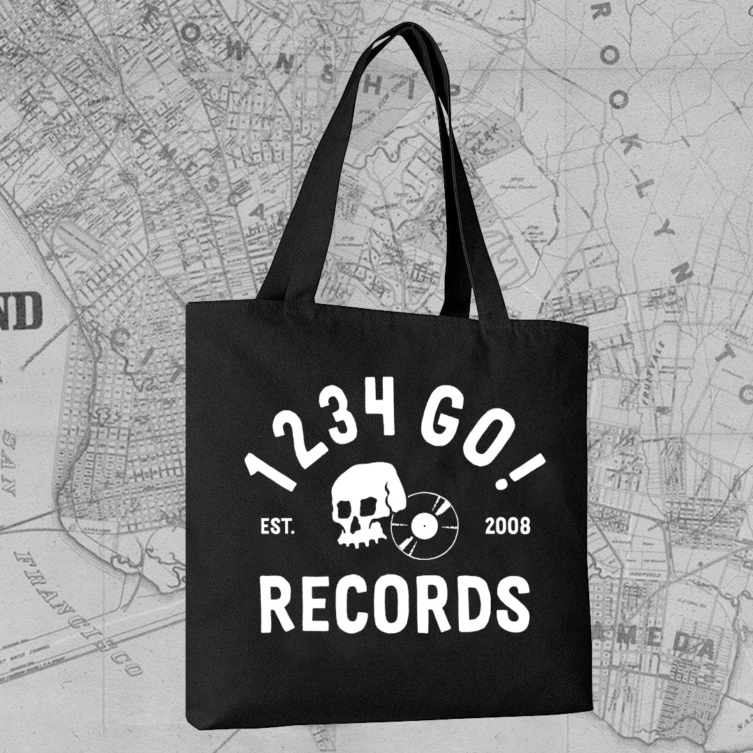 1-2-3-4 Go! Records "14 at 40th" Tote Bag
