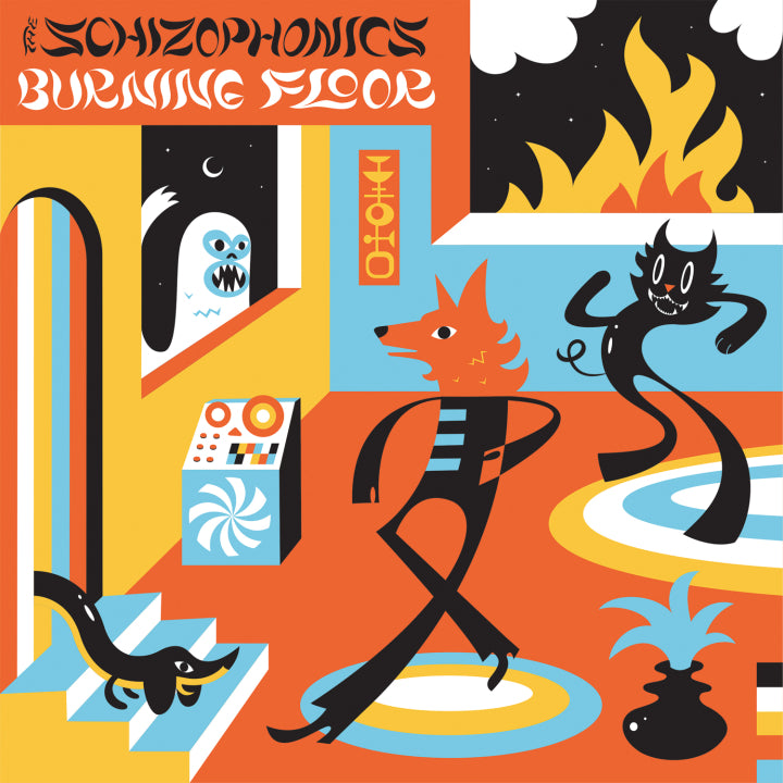 PRE-ORDER: The Schizophonics "Burning Floor" LP