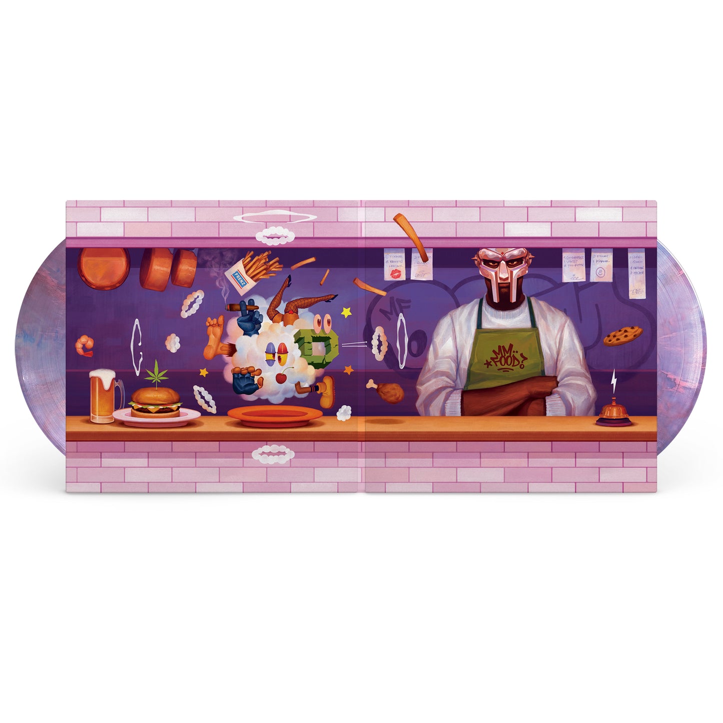 MF DOOM "MM..FOOD (20th Anniversary Edition)" 2xLP (Sweet Tart Color Vinyl)