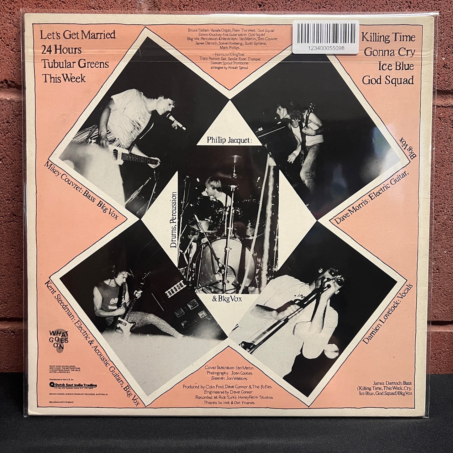 Used Vinyl: The Celibate Rifles "Quintessentially Yours" LP (1985 Press with Hot Logo inner labels)