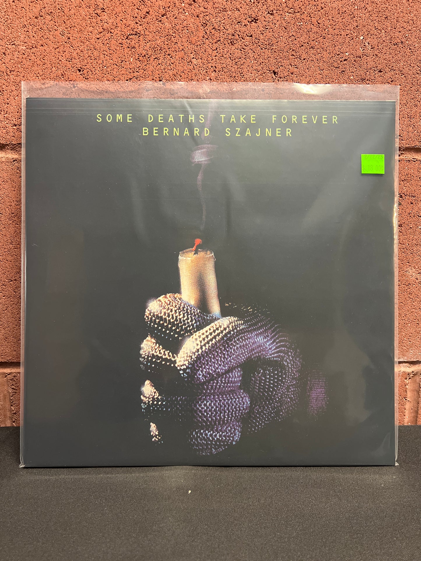 Used Vinyl: Bernard Szajner "Some Deaths Take Forever" 2xLP