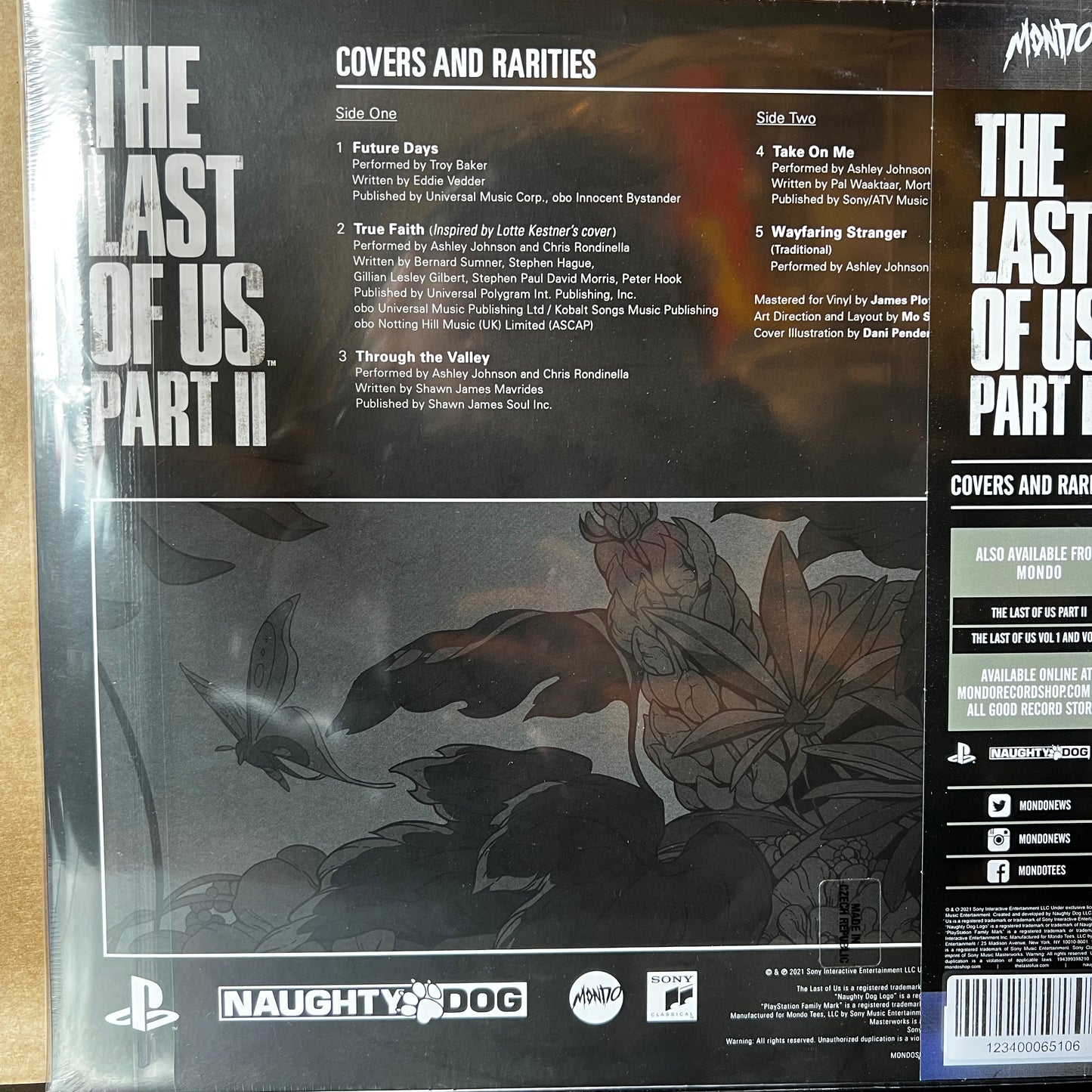 Used Vinyl: V/A - "The Last Of Us Part II Covers And Rarities" LP (2021 Press - Blue In Clear w/Grey Splatter Vinyl - Sealed)