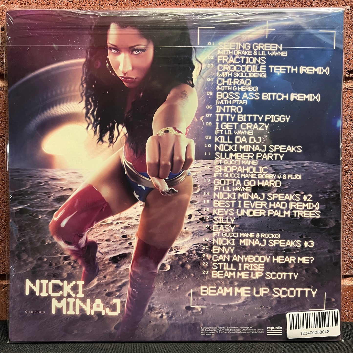 Used Vinyl: Nicki Minaj "Beam Me Up Scotty" 2xLP (Sealed)