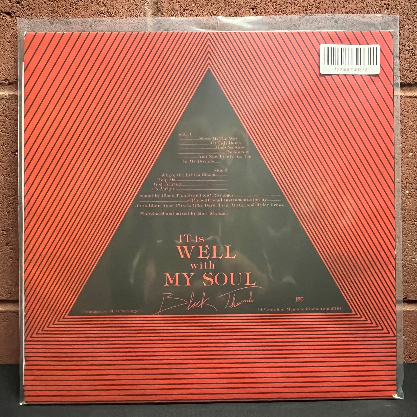 Used Vinyl: Black Thumb "It Is Well With My Soul" LP