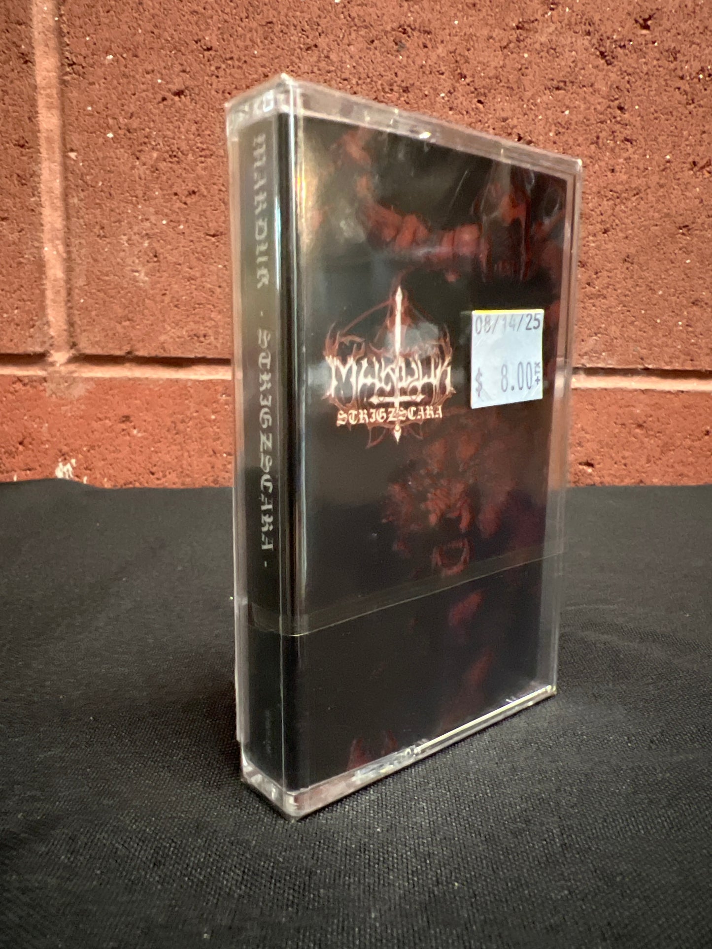 Used Cassette: Marduk "Strigzscara" Tape