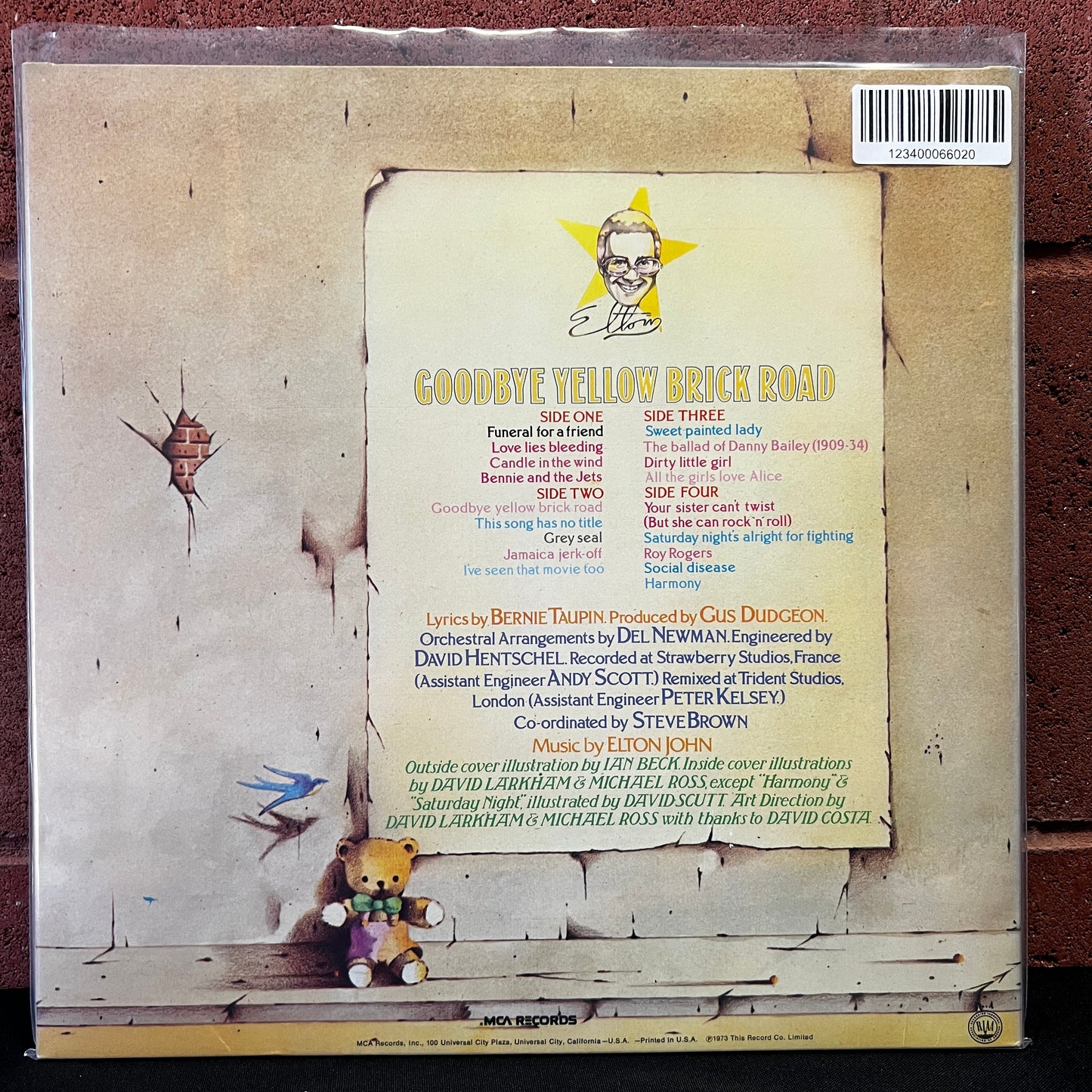 Used Vinyl: Elton John "Goodbye Yellow Brick Road" 2xLP