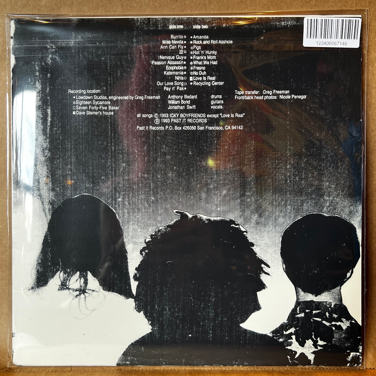 Used Vinyl: Icky Boyfriends "I'm Not Fascinating" LP (1993 Press)