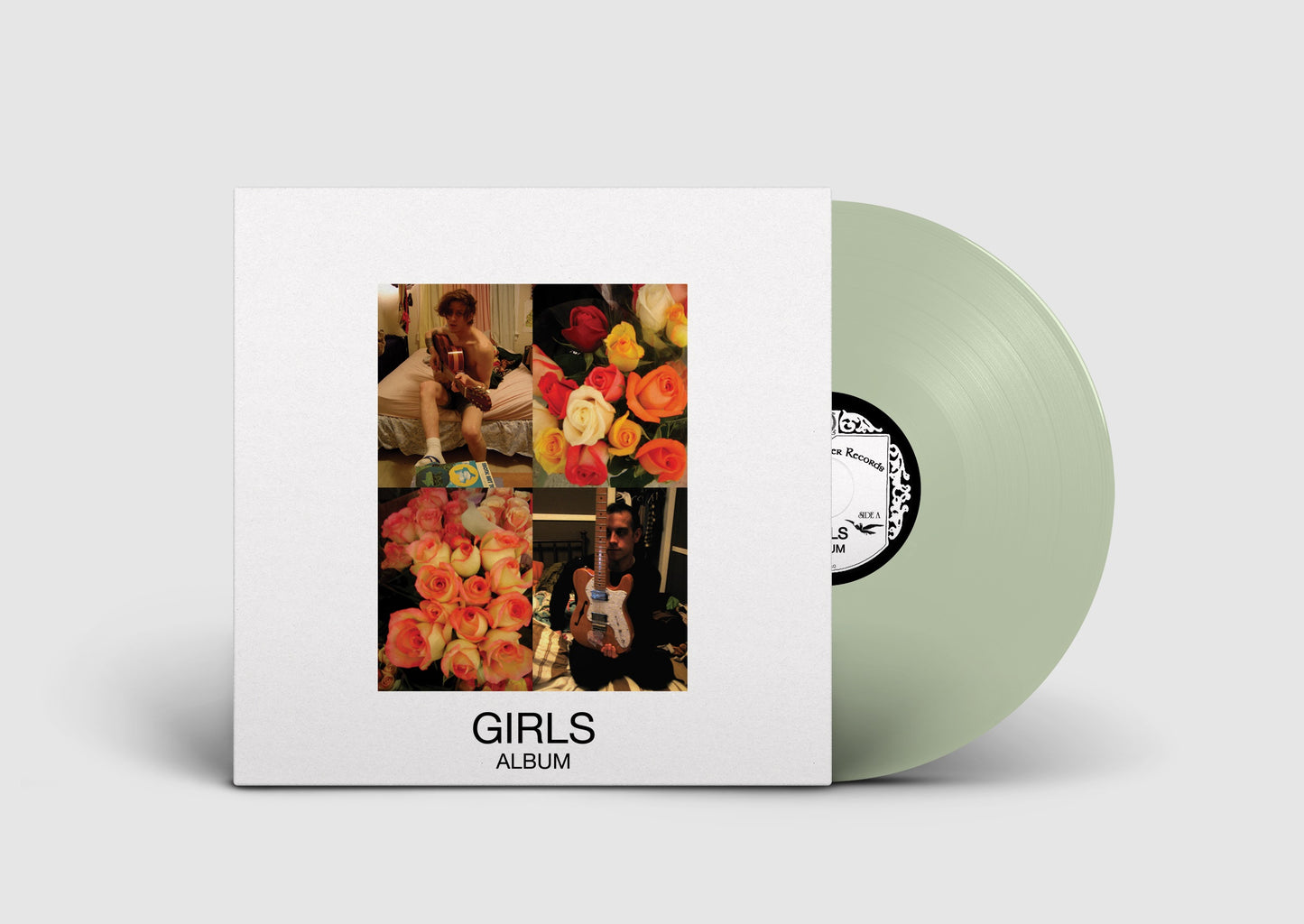Girls "Album" LP (Coke Bottle Clear Vinyl)