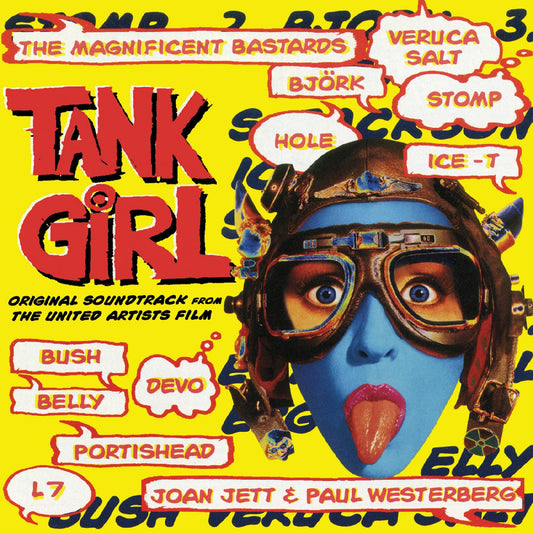 PRE-ORDER: V/A "Tank Girl--Original Soundtrack from the United Artists Film" LP (Neon Yellow)