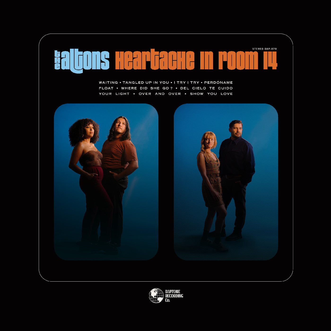 The Altons "Heartache in Room 14" LP (Baby Blue Vinyl)