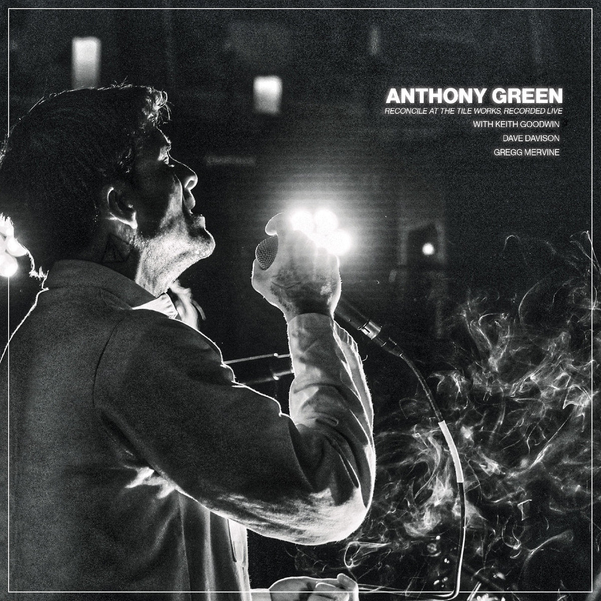 PRE-ORDER: Anthony Green "Reconcile At The Tile Works, Recorded Live" 2xLP (Semi-Transparent Violet Vinyl)
