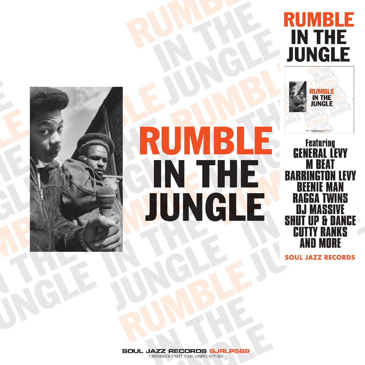 PRE-ORDER: Soul Jazz Records Presents "Rumble in the Jungle" 2xLP