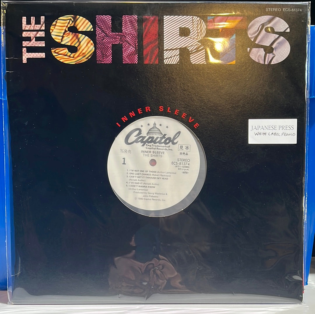 Used Vinyl: The Shirts "Inner Sleeve" LP (Promo) (Japanese Press)