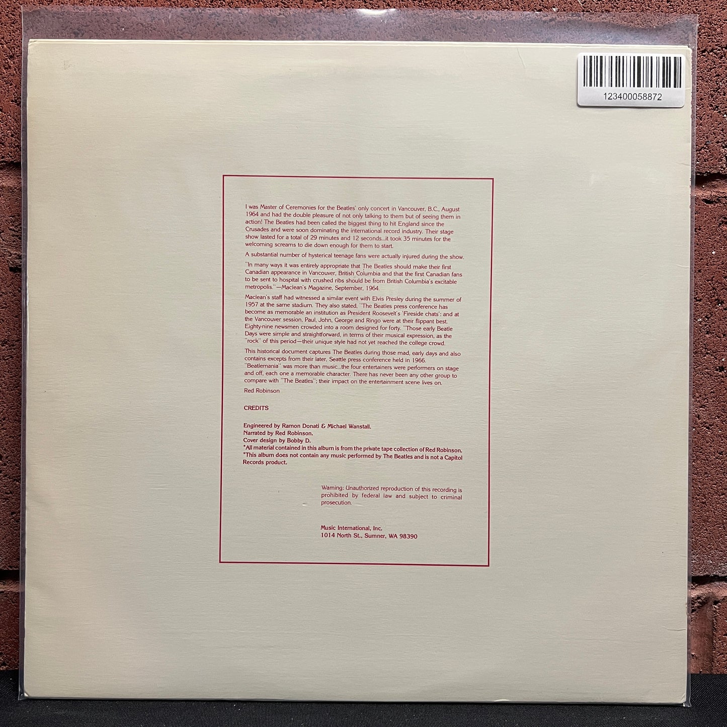 Used Vinyl: The Beatles "Beatle Talk" LP