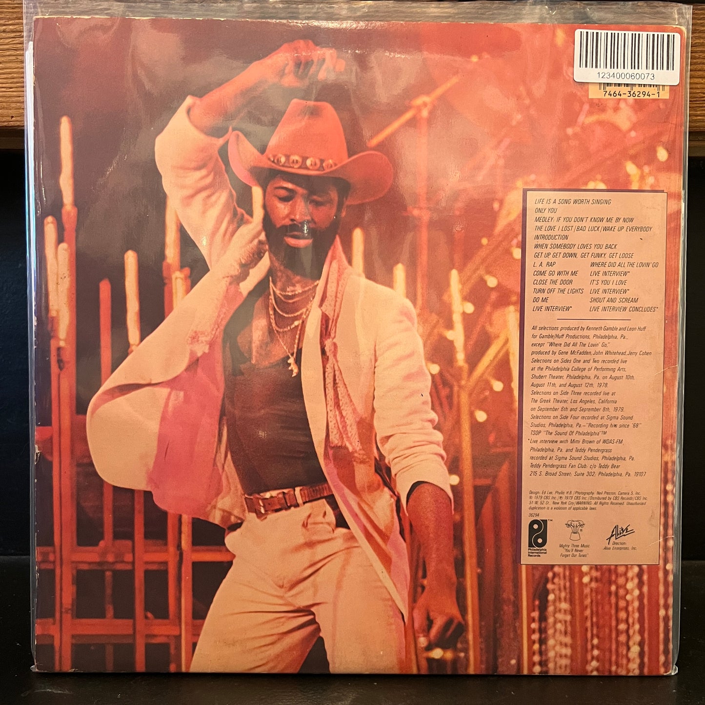 Used Vinyl: Teddy Pendergrass "Live! Coast to Coast" 2xLP
