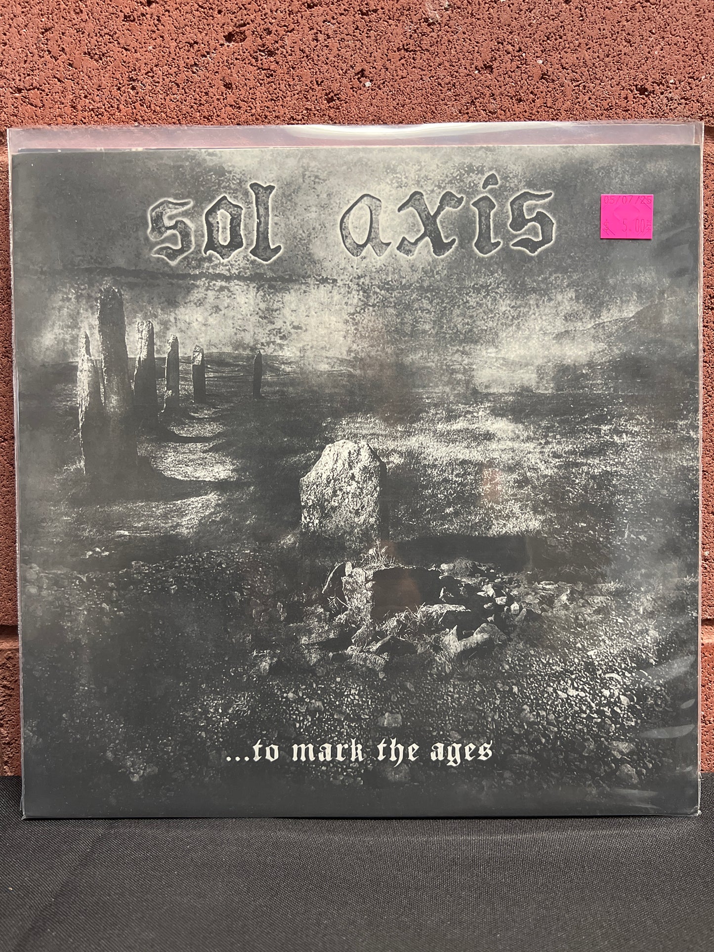 Used Vinyl: Sol Axis "... To Mark The Ages" 10"