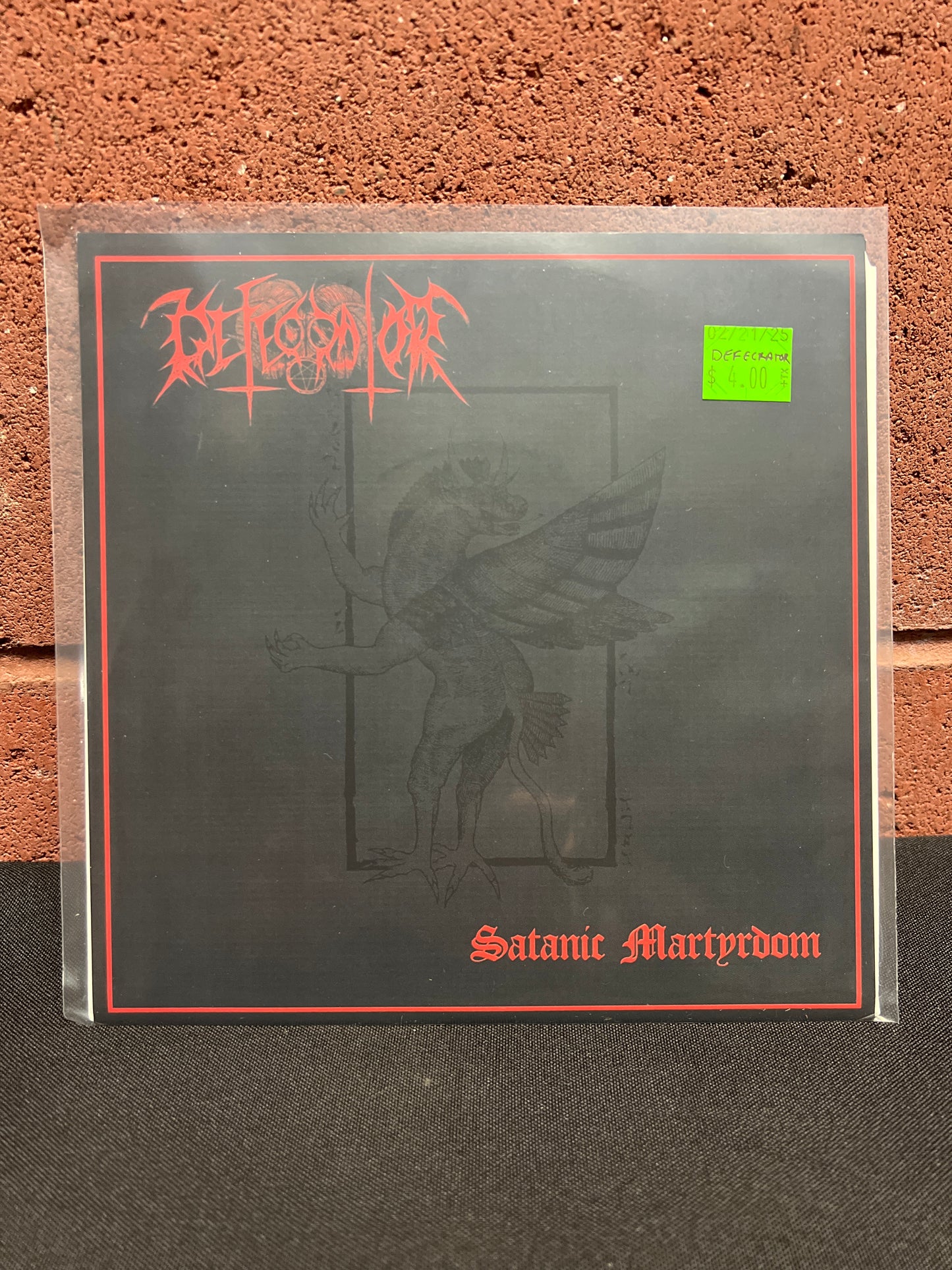 Used Vinyl: Defecrator "Satanic Martyrdom" 7"