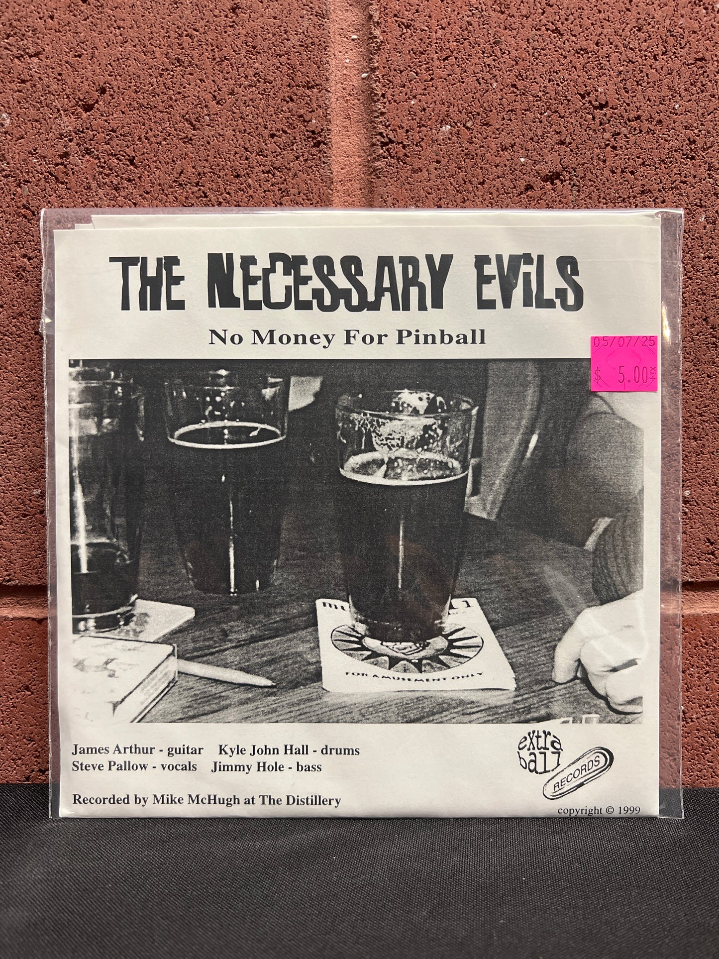 Used Vinyl: The Necessary Evils / Bobby Conn "Pinball Split" 7"