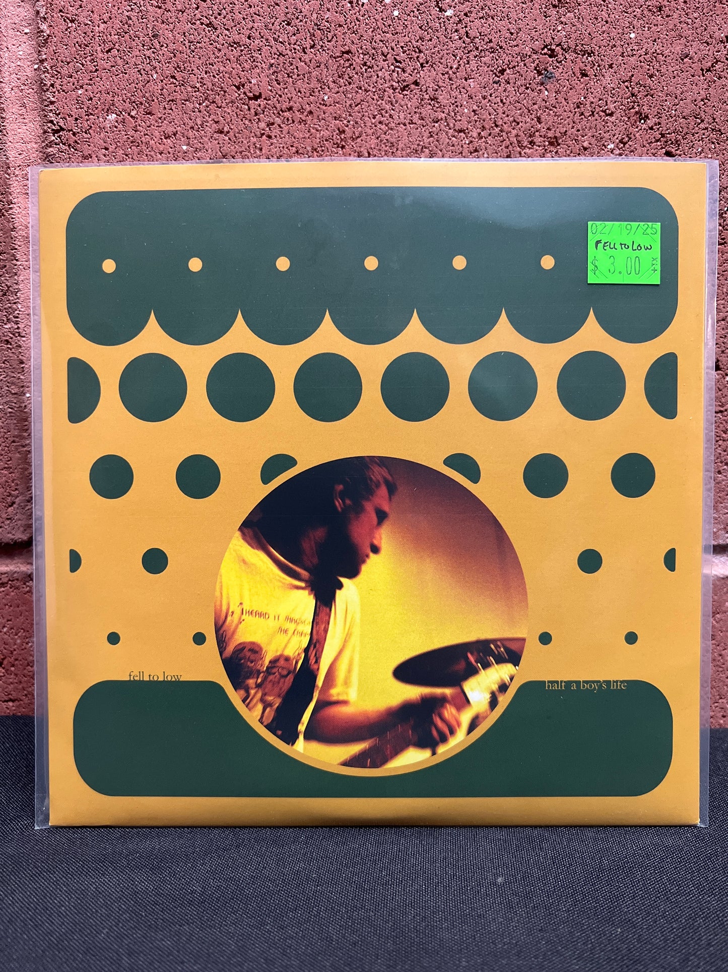 Used Vinyl: Fell to Low "Half A Boy's Life" 7"