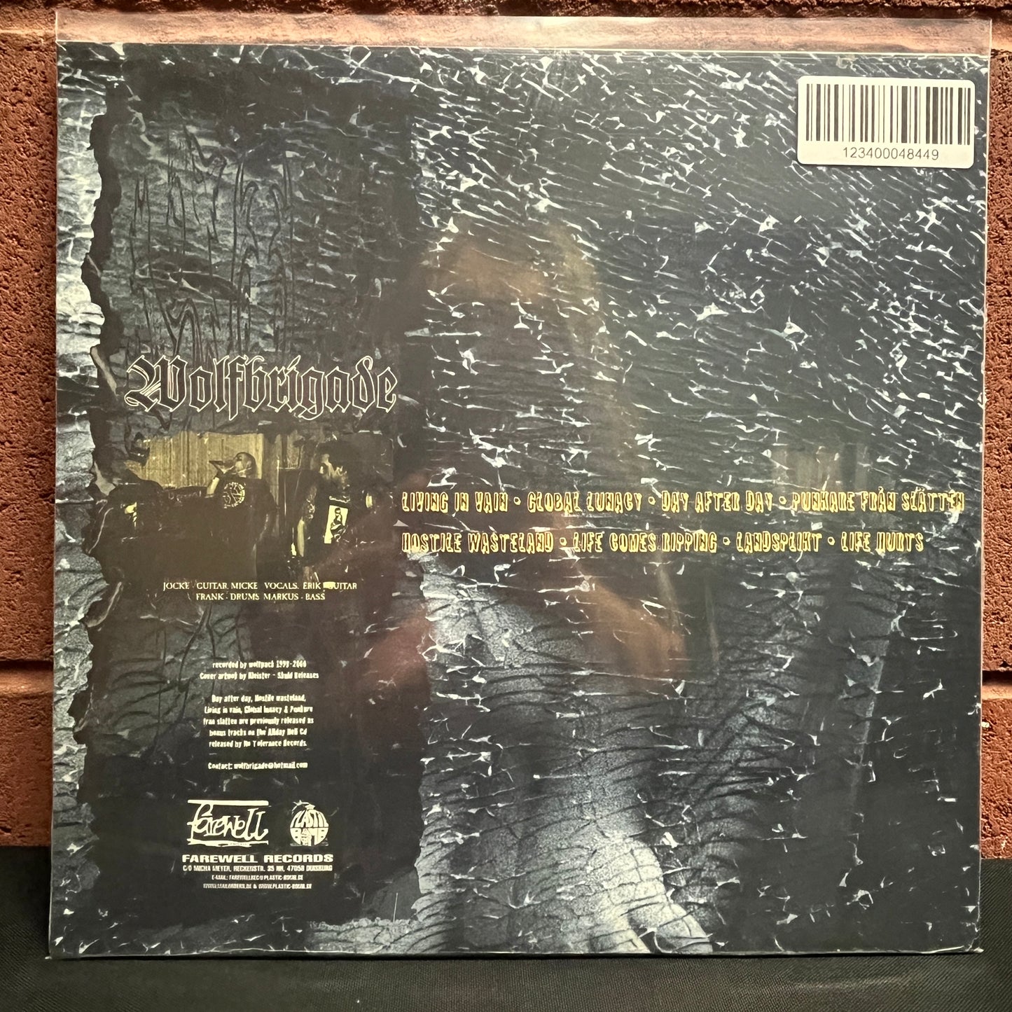 Used Vinyl: Wolfbrigade "Wolfpack Years" 10" (Sealed)