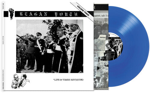 Reagan Youth "Volume III - Life & Times Revisited" LP (Blue Vinyl)