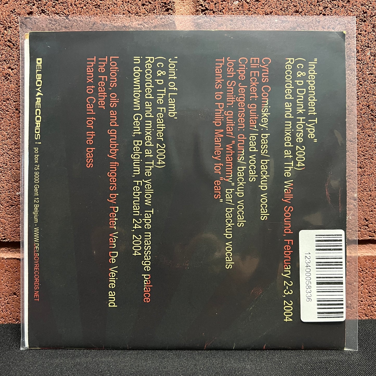 Used Vinyl: Drunk Horse / The Feathers "Split" 7"