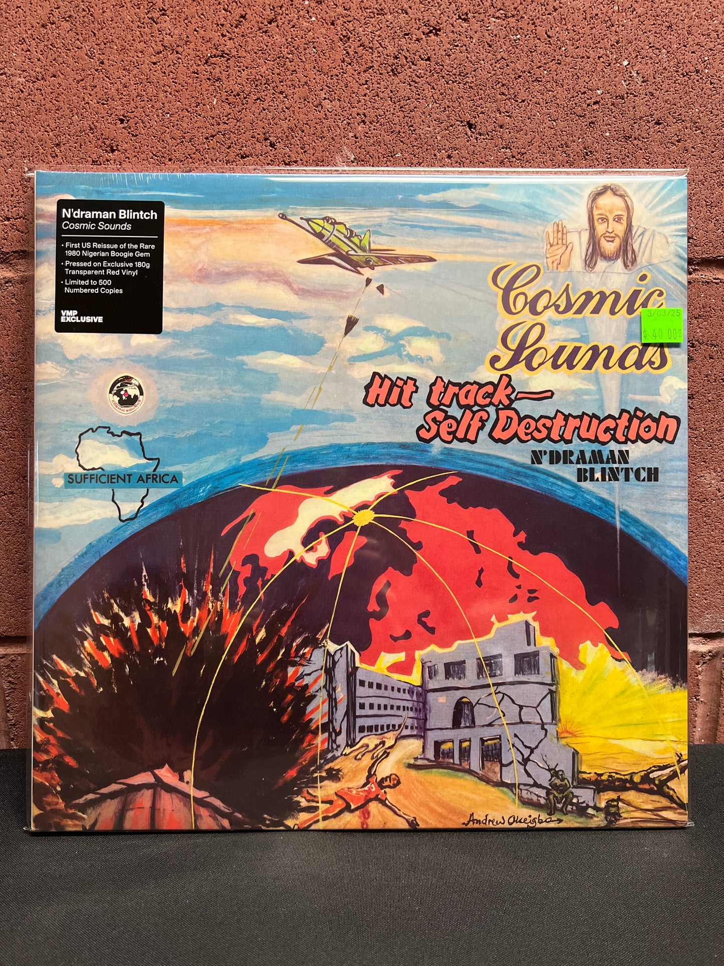 Used Vinyl: N'draman Blintch "Cosmic Sounds" LP (Red Vinyl)