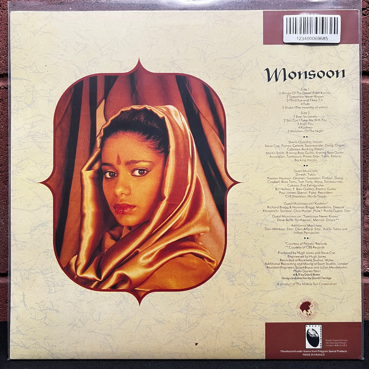 Used Vinyl: Monsoon "Third Eye" LP (1990 UK pressing)